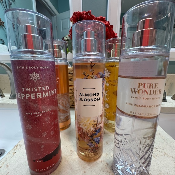 Bath & Body Works set of 6 fragrance mists full or almost full - Picture 6 of 6